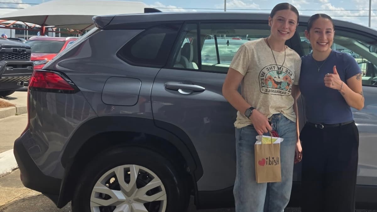 Jelissa Gonzales at Yokem Toyota